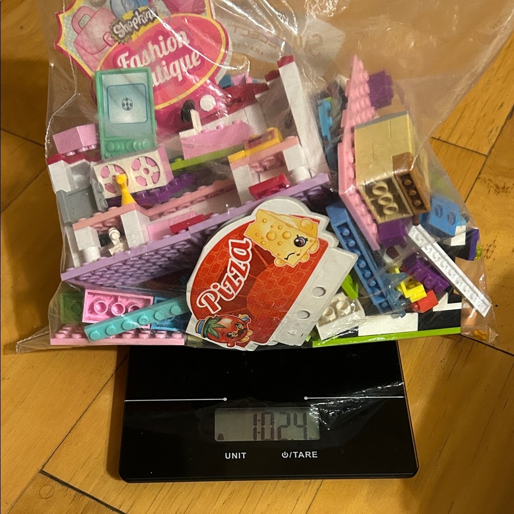 Lego Pastel and Bright Building Set, 2 bags @ 1lb each